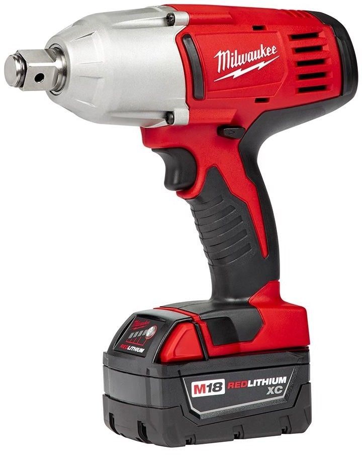 Milwaukee Impact Wrench 3/4 in. 18V Lithium-Ion Cordless 4-Pole ...