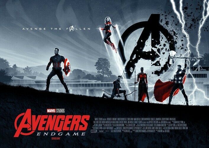 Avengers End Game Poster Marvel Movie Art Film Print 24x36 27x40 32x48 Part #1