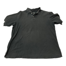 Tommy Bahama XL Men&#39;s Supima Black Short Sleeve Polo Shirt Cotton EUC - $14.90