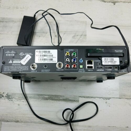Cisco 8742HDC High Def Cable Box Receiver With Power Adapter Cable TV