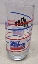 Vintage Diet Pepsi Uh Huh You Got The Right One Baby Libbey Glass 6" Red Blue image 4