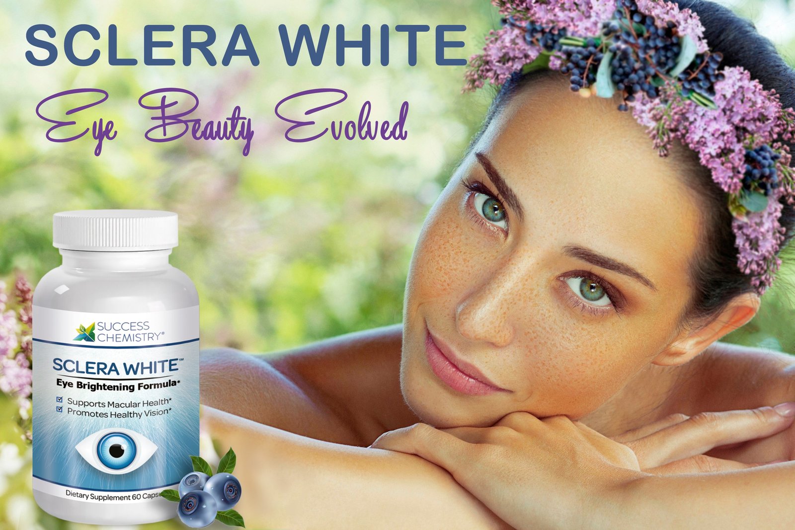 Sclera White Eye Brightening Eye Whitening Supplement Dietary
