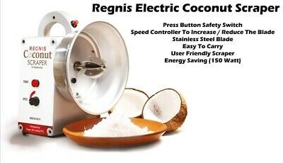 Regnis Electric Coconut Scraper 150W Energy Saving with Safety Switch