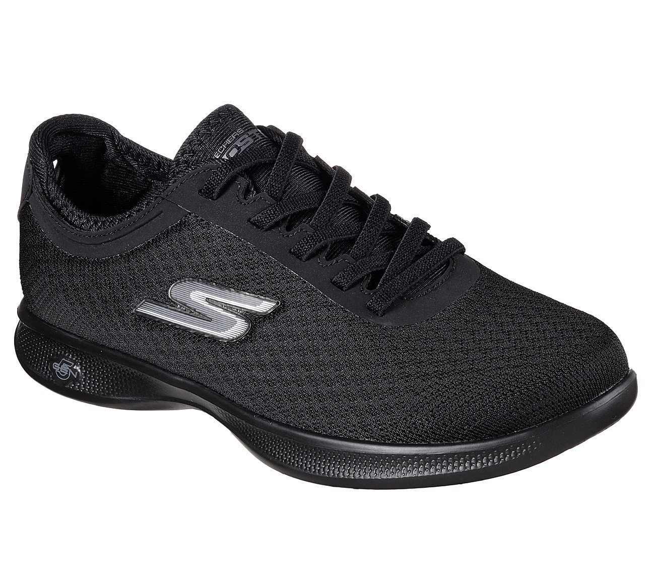 14500 Wide Fit Black Skechers shoes Go Step Women Sport Walk Comfort ...