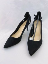 NEW Women&#39;s Nine West Melodeeo Suede BLACK High heel Authentic Shoes 250... - $49.99