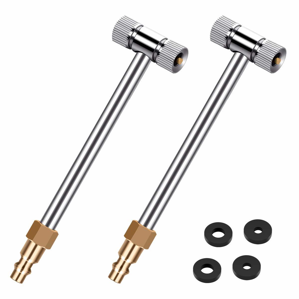 T Shaped Dual Application Air Chuck,Tire Inflation Dual Head Foot Air Compressor Air Compressors