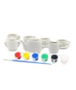 Tea Set Painting Kit DIY Painting Set For Kids Learning Toys Art Supplie... - $80.00