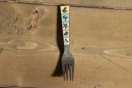 Gorham Silverplate Enamel Baby Kids Fork - $8.91