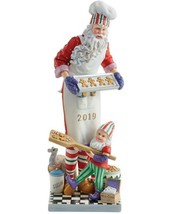 Lenox 2019 Santa Pencil Figurine Annual Christmas Cookies Baking Gingerb... - $494.01