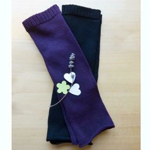 Set of 2 Organic Cotton Wrist Warmer Glovelets - Eco Friendly, Ethically... - $37.99