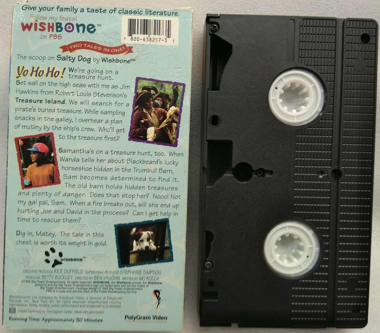 Vhs Wishbone - Salty Dog (vhs, 1996) - Vhs Tapes