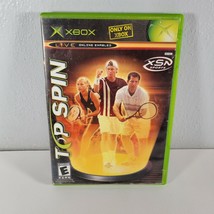 Top Spin Tennis Xbox Video Game 2003 - Complete with Manual - Rated E - Fun - $4.95