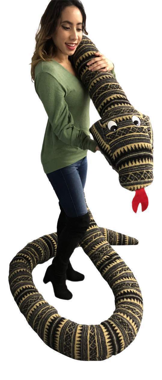 giant stuffed snake plush