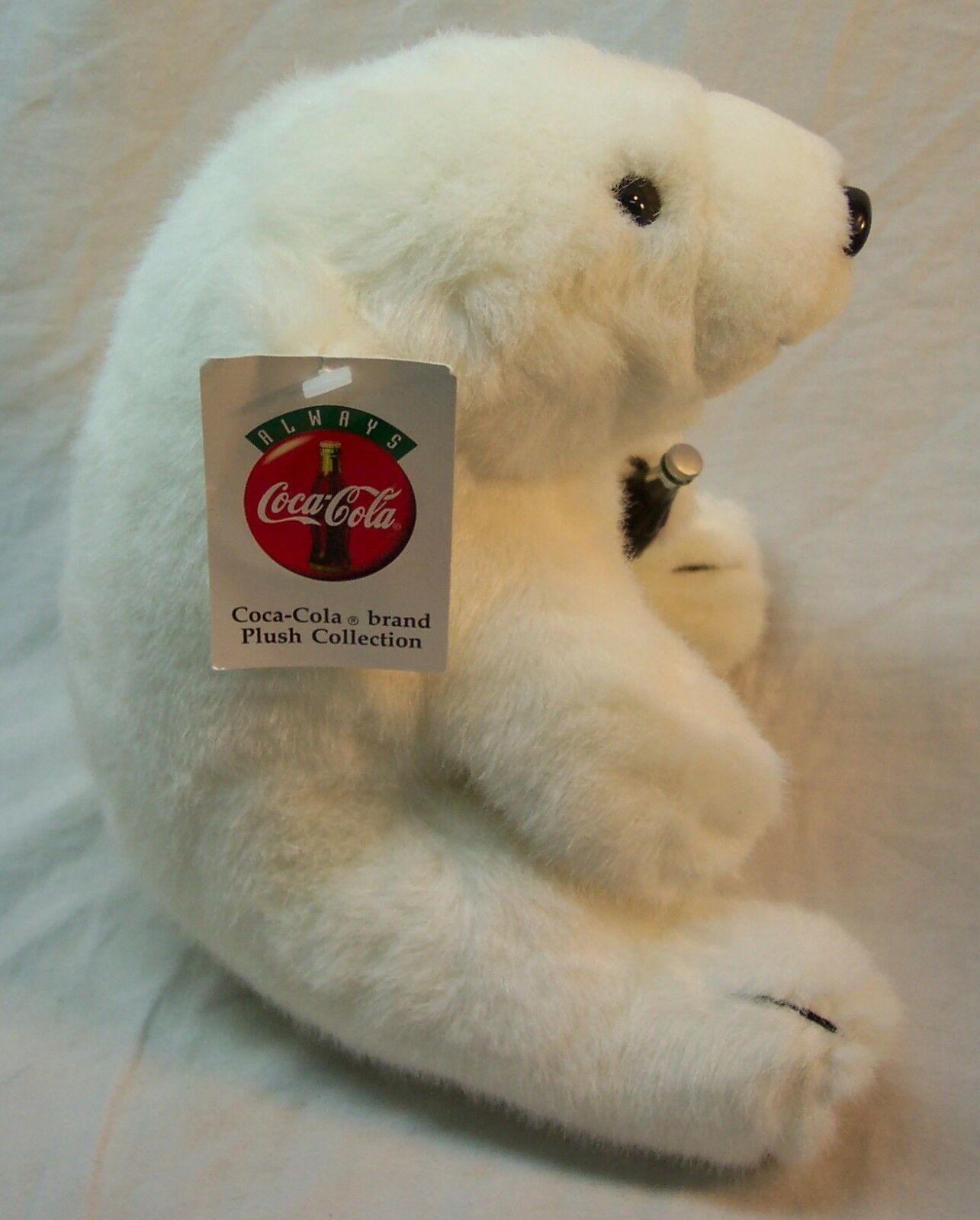 coca cola plush polar bear 1993