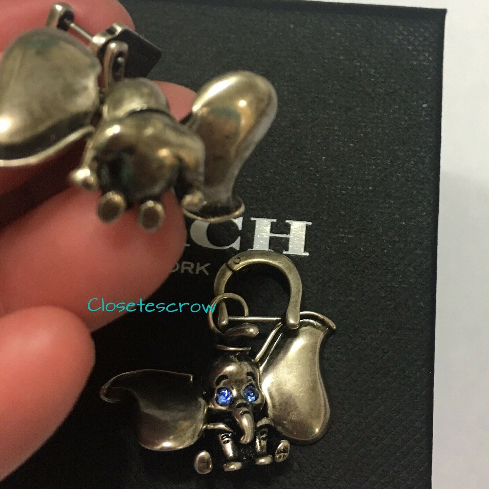 coach dumbo earrings