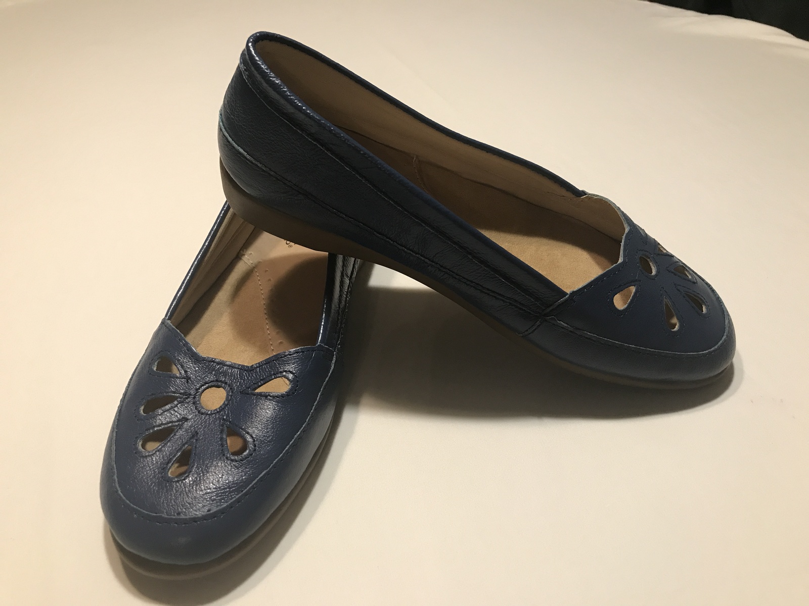 Women's Blue Shoes, Loafers, Size 8, The Tog Shop - Flats & Oxfords