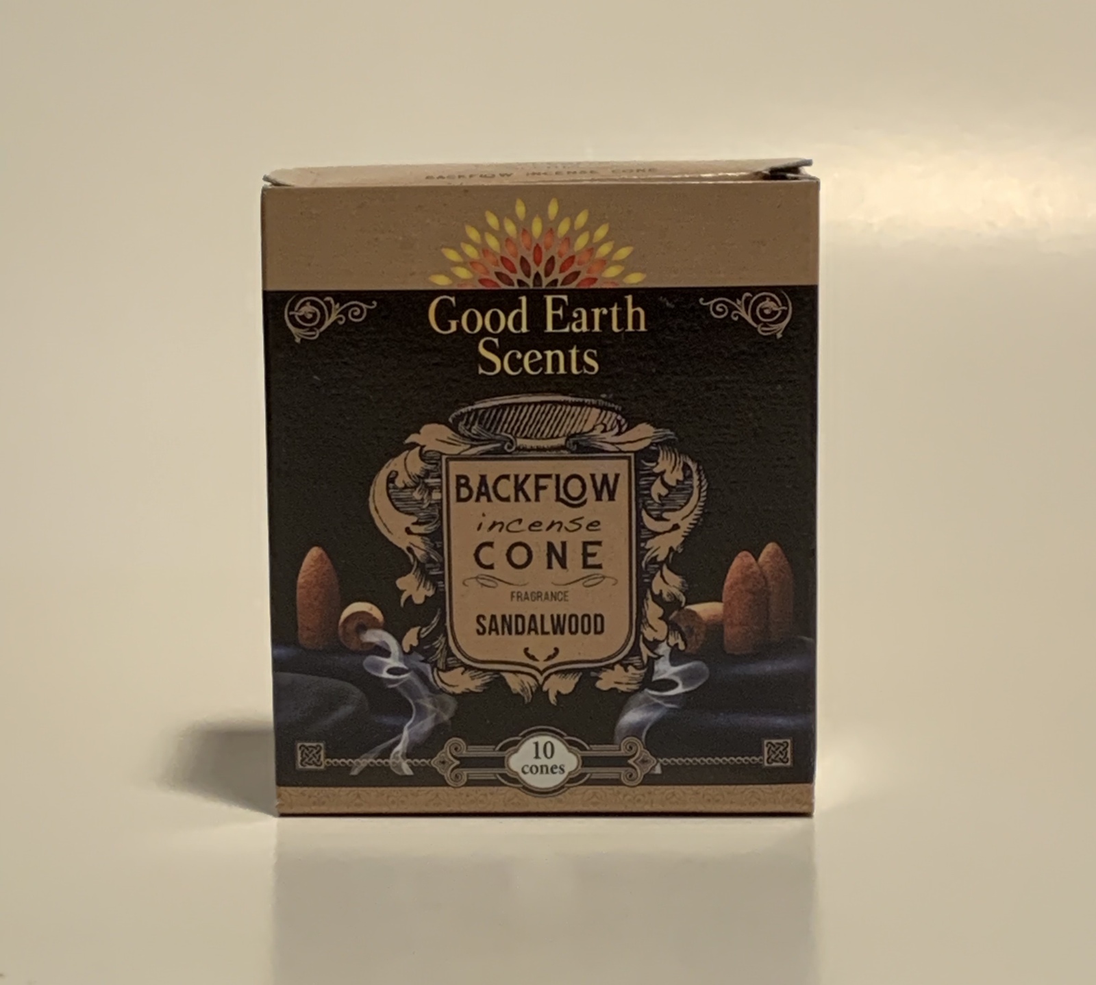 Good Earth Scents Backflow Incense Cones 10 Pack Incense