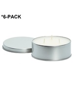 CAMCO REAL CITRONELLA CANDLE W/LID 4&quot; X 1&quot; &amp; 16-HOUR BURN TIME 3 WICKS *... - $33.60