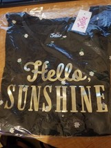 Justice Hello Sunshine Flowers Girls Top Size 8 - $10.00