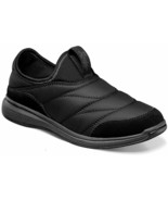 Boys Florsheim Jr Java Moc Slip On - Black Nylon/Suede, Size 5.5 US [166... - $59.99