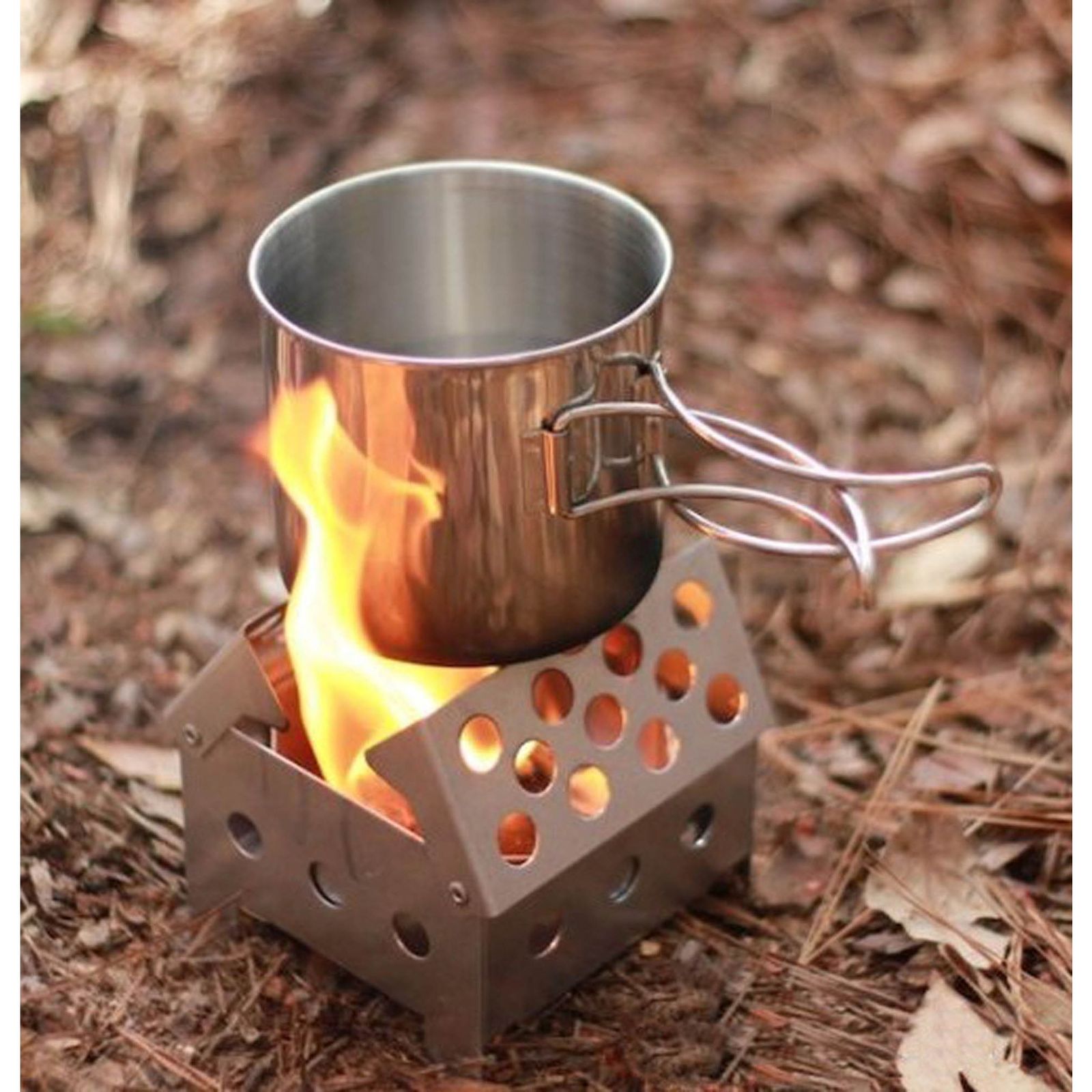 QuickStove Portable Compact Backpack Camp Cube Stove Ideal for