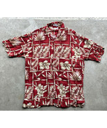 Vintage Pierre Cardin Men’s Rayon Hawaiian Shirt Size Large Aloha - $29.69