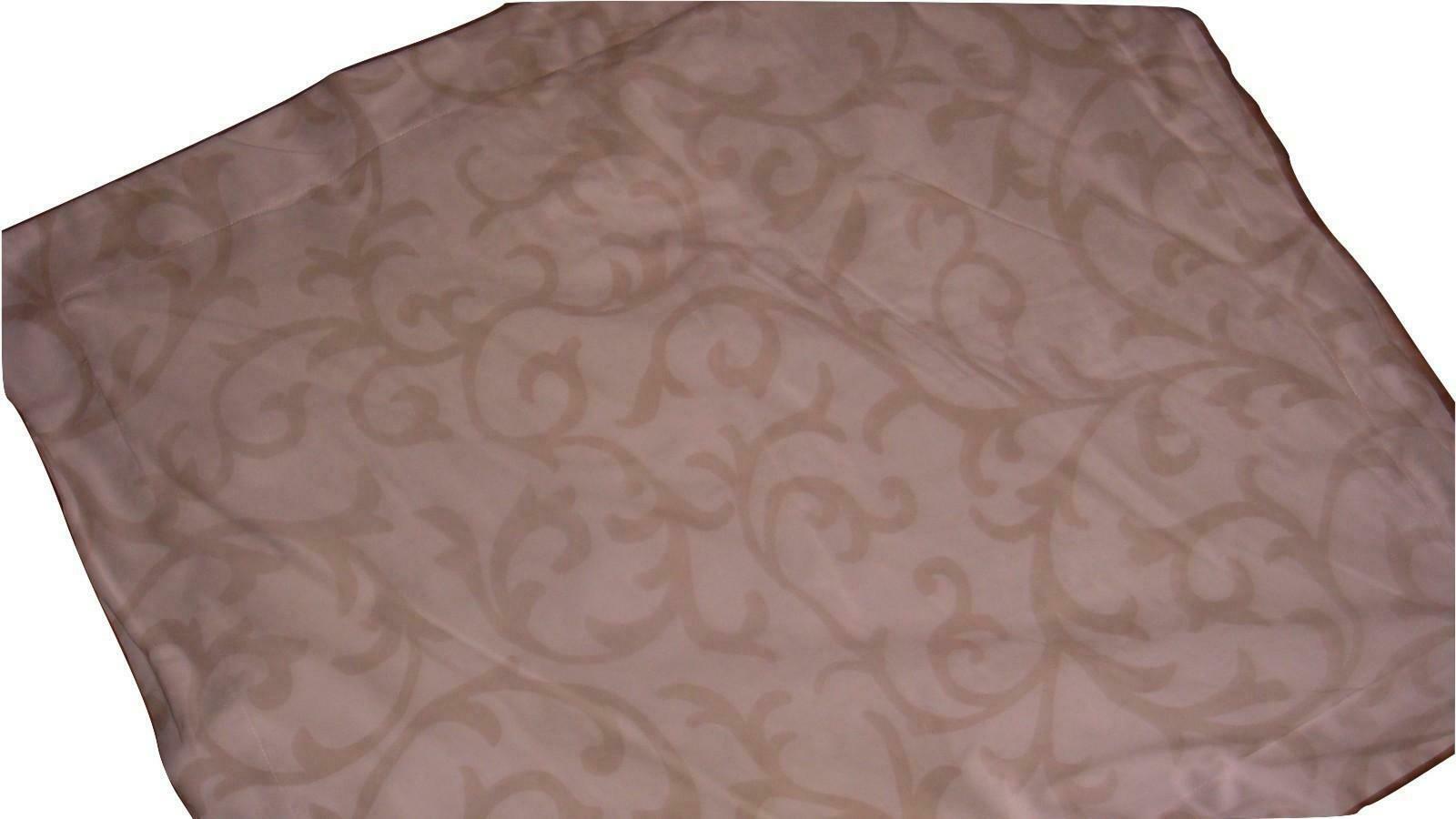 Restoration Hardware Chandelier Damask Standard Sham Cotton Linen Lilac NEW $39 