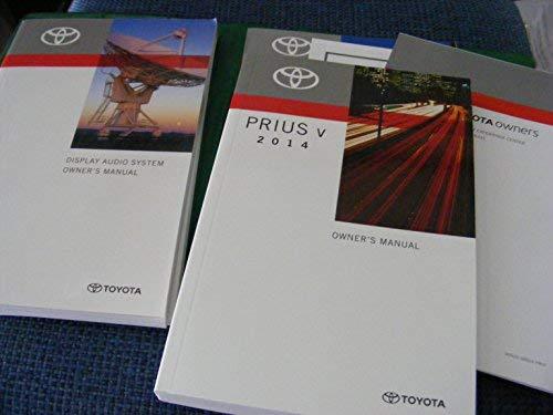 2014 Toyota Prius V Owners Manual Guide Book [Paperback] Toyota - Books