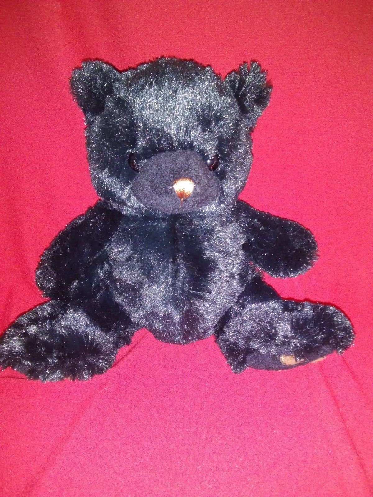 black bear stuffed animal realistic