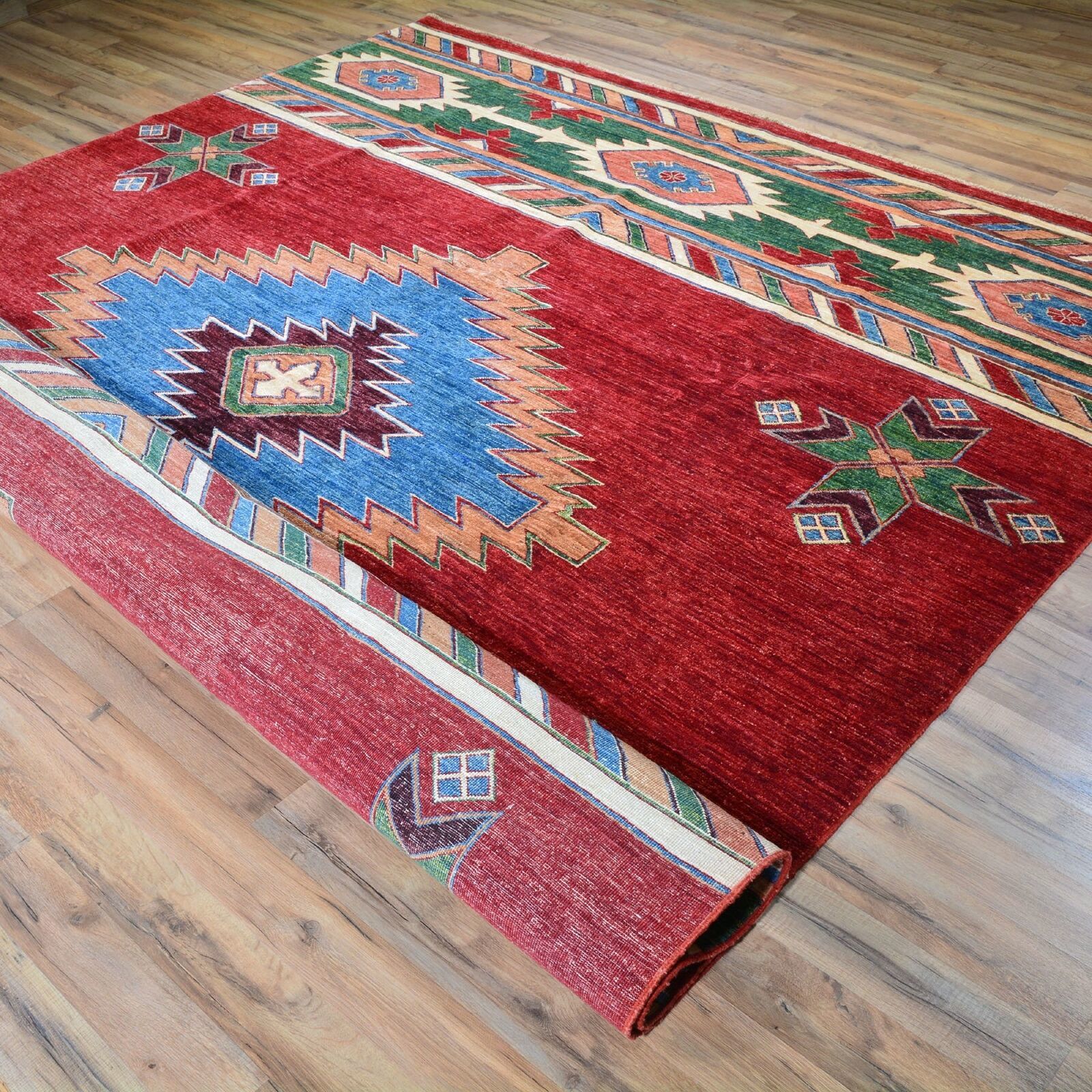 Classic World Rugs HandKnotted Southwestern Design (Size 8.2 X 10.0