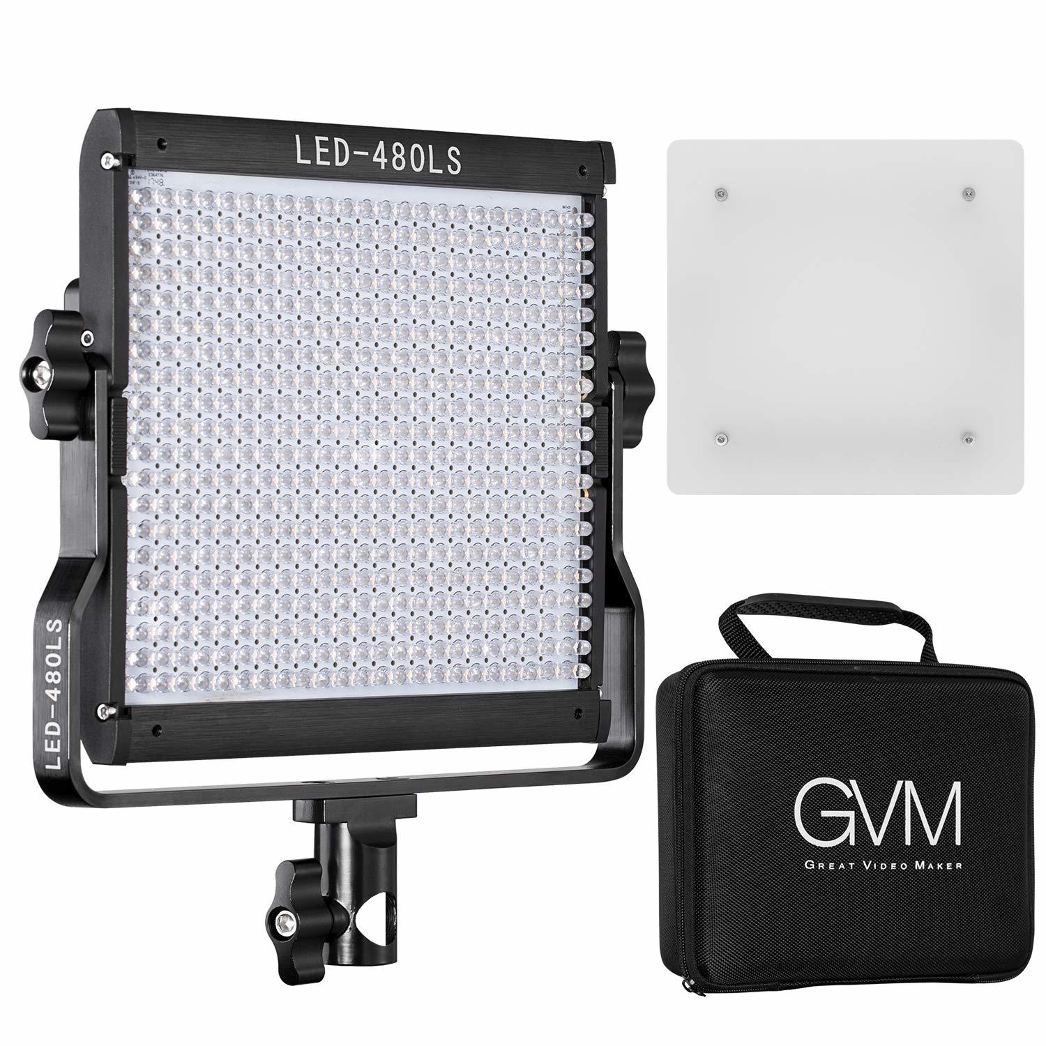 GVM Great Video Maker LED480LSS GVM LED Video Light LED Lights