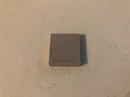 Official Genuine OEM Nintendo GameCube Memory Card 59 Blocks Grey DOL-008 - $24.74