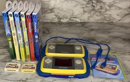 Vtech (2) Two Mobigo’s Console Bundle with 8 Extra Games! 1 Power Cord! - $65.44