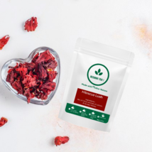 Organic Hibiscus Lush Tea Premium Natural 100% Dried Flowers De Leaf Loose - $7.69+