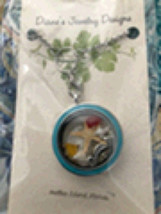 Round Pendant Sea Necklace - $22.00