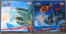 Marvel Comics X-Men Member Iceman Lenticular 100 Piece Jigsaw Puzzle NEW SEALED - $4.99