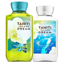Bath & Body Works Tahiti Island Dream Body Lotion + Shower Gel Duo Set - $31.95