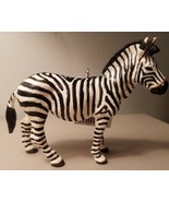 Custom Made Wild Safari Zebra Christmas Holiday Ornament #2 - $20.00