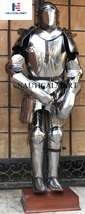 Medieval Larp 16 Century Suit Of Armour Wearable Halloween Costume - Custom Size