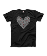 Keith Haring Heart Of Men - Icon Series Street Art T-Shirt - $22.72