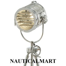 NauticalMart Handmade Designer Marine Signal  Searchlight Tripod Floor Lamp 