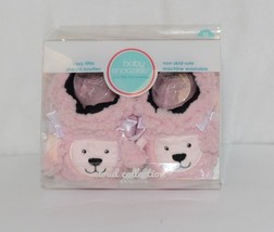 Baby Snoozies 1300Pood Pink Poodle Cozy Little Sherpa Booties Size 3 to 6 Months image 1