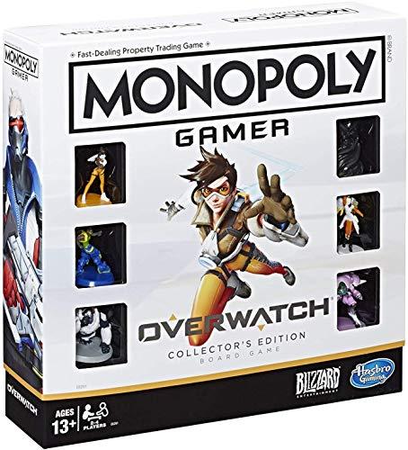 Monopoly Gamer Overwatch Collector's Edition Board Game for Ages 13 and Up Gift