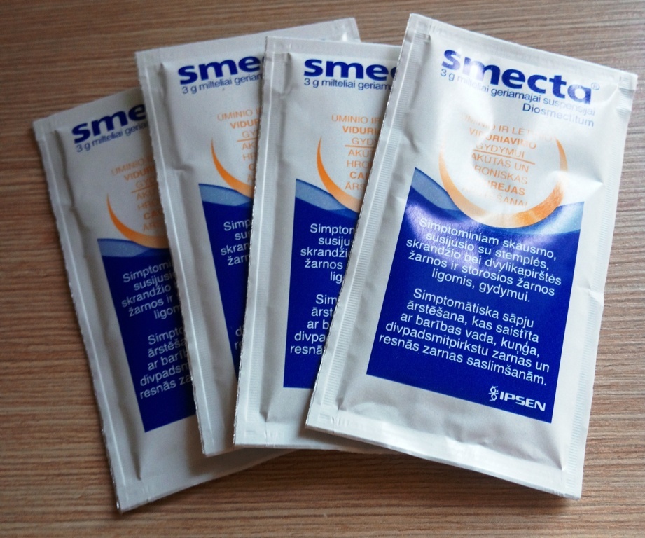 Smecta Diosmectite 60pcs Natural Treatment Of Acute Diarrhea Relief Of