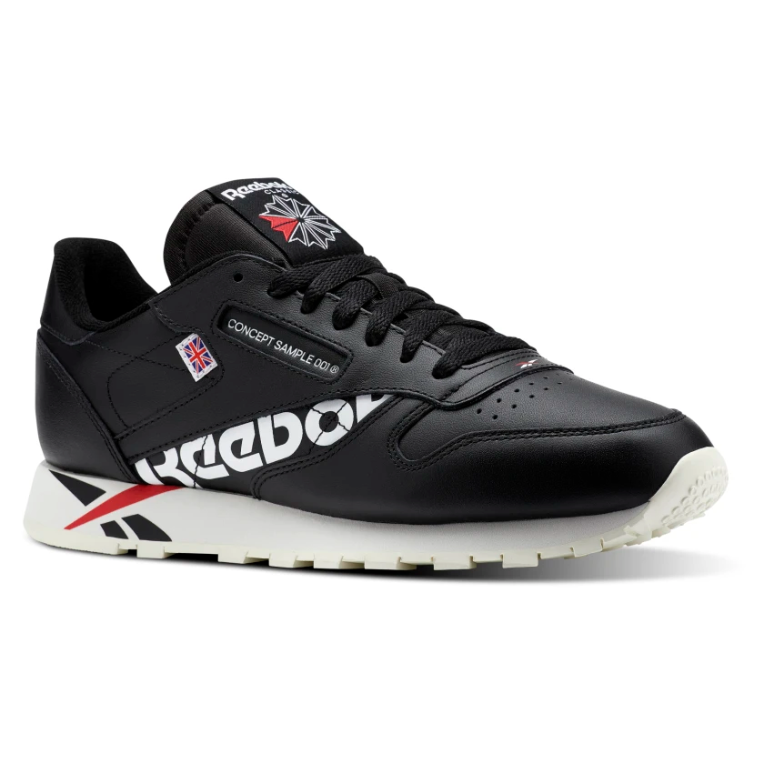 reebok classic leather altered black