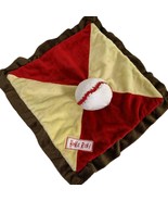 Babies R Us Baseball Home Run Lovey Security Blanket Baby Plush Crinkle ... - $14.85
