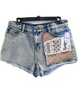 Bongo Juniors Denim Jean Shorts Mini Patched Pocket  - $12.99