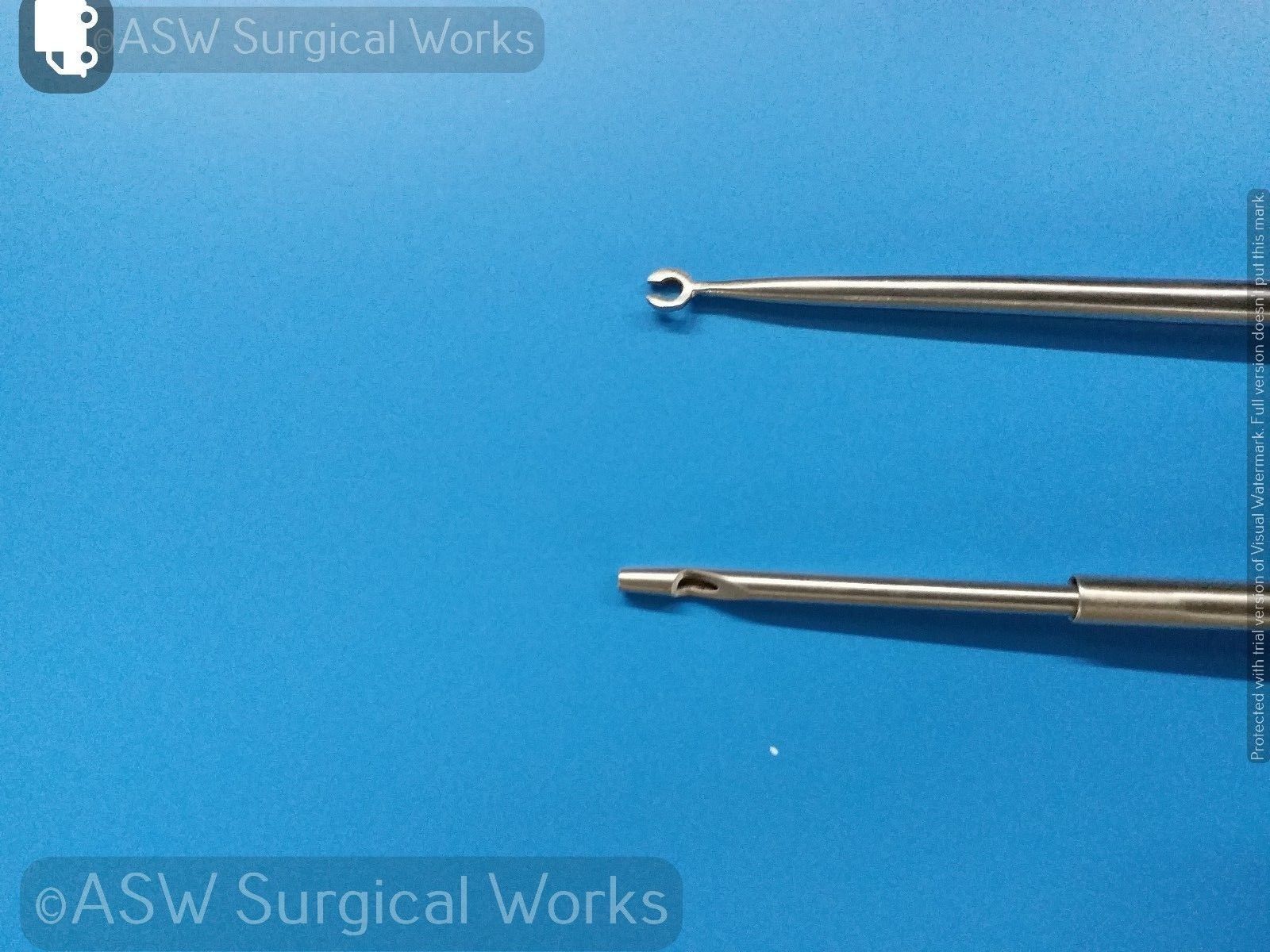 Laparoscopy Clark Knot Pusher+Knot Pusher 5&3mmx330mm Laparoscopic