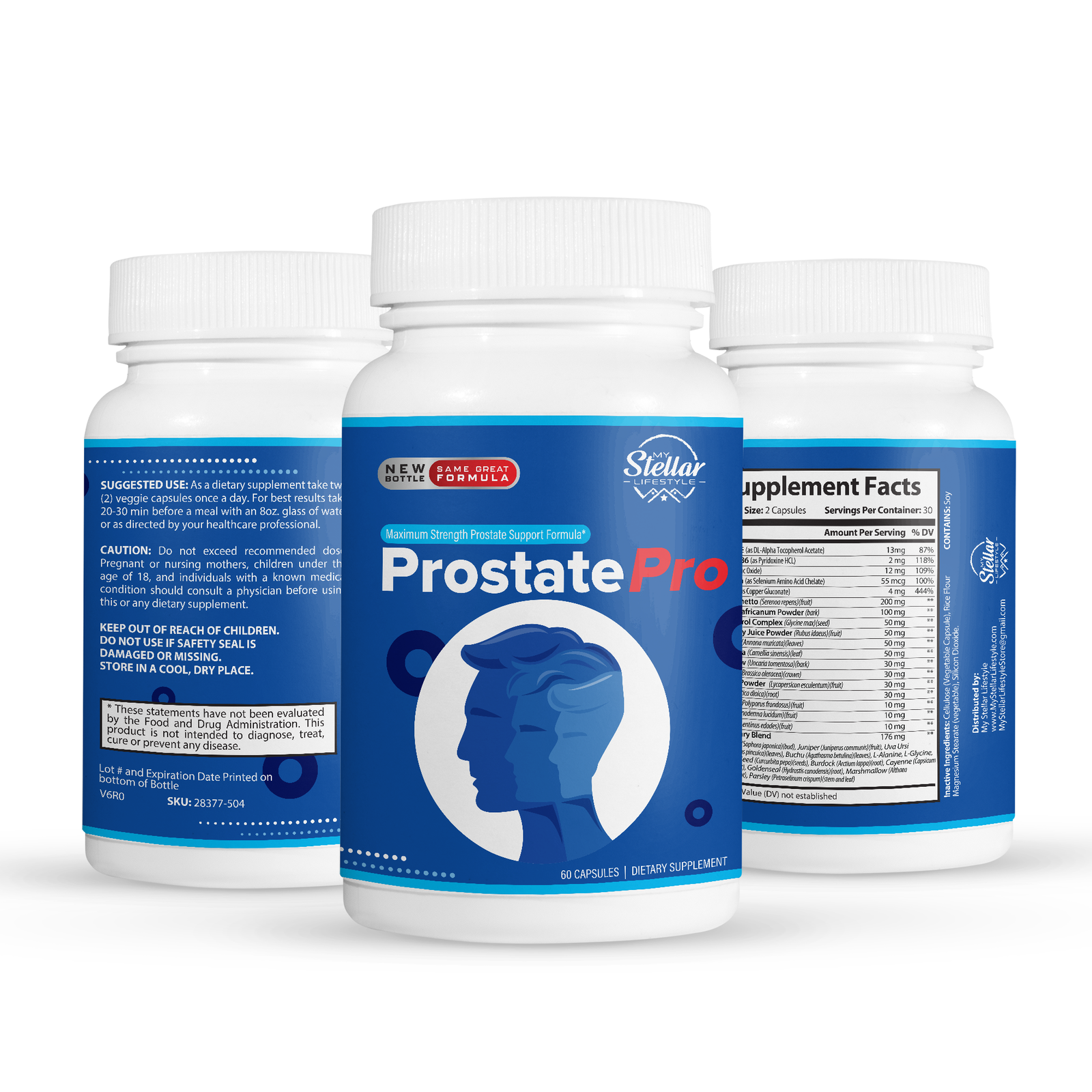 12 Pack Prostate Pro Premium Prostate Support Blend 60 Capsules X12 Vitamins And Minerals