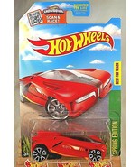 2016 Hot Wheels Target Spring Edition ANTHRACITE Red w/White Trap5 Spoke... - $8.00